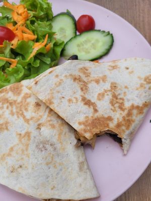 quesadilla at Cabanas 1984 in Tenerife