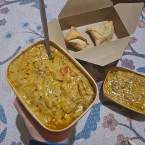 Kadhi Pakora- one of my faves at The Tiffin in Kirkcaldy