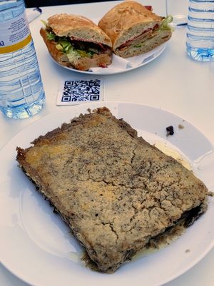 Lasaña de setas y portobello. at Serendipity in Valencia