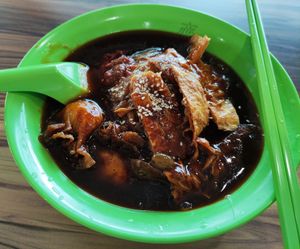 Lor Mee (Beehoon option) at Vegetarian 斋 - Geylang Bahru in Central Singapore