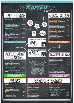 whole menu (Dec 2020) at Karibu in El Gouna