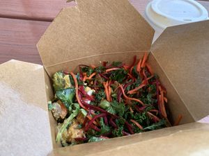 Delicious salads! at SoulPod Food in Ferntree Gully