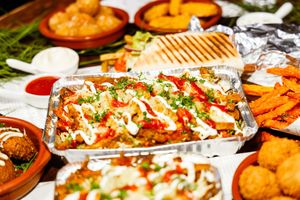 Vapsalon (vegan) kapsalon. It's delicious!  at Plant Based in Breda