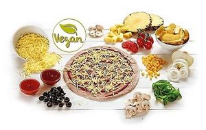 Vegan pizza at your taste. at Telepizza in Alverca Do Ribatejo