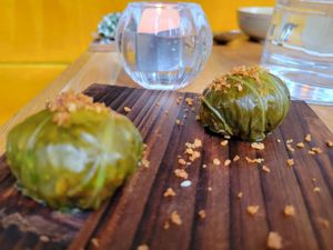 Rice fermented mustard green at alter in East London