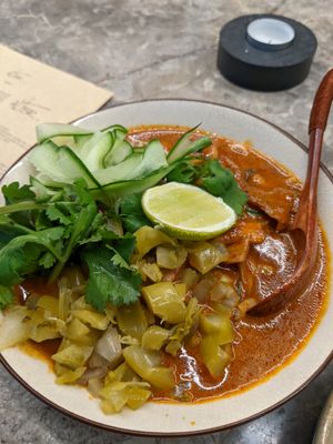 Laksa at alter in East London