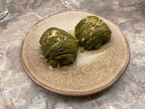 Rice fermented mustard green laos (amazing!) at alter in East London