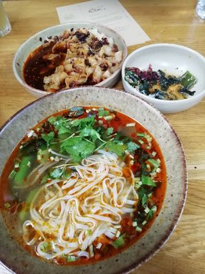 It was so delicious we kept tucking in before remembering to grab a photo... So good... at alter in East London