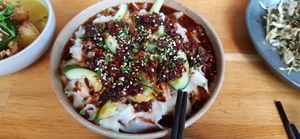 Xi'an style knife-cut noodles at alter in East London