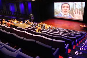 Screening of 'The End of Meat', Openbare Bibliotheek Amsterdam, December 2019 at Vegan Amsterdam in Amsterdam