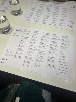   at Opium  in Glasgow