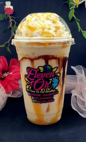 Pralines & Cream Milkshake. at Eleven Oh 7 in Saint Michael