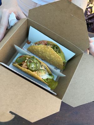 Jackfruit Tacos  at Eleven Oh 7 in Saint Michael