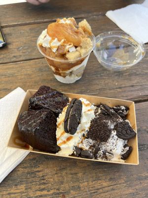 Oreo Explosion & Apple Pie Crumble  at Eleven Oh 7 in Saint Michael