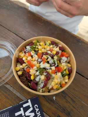 breadfruit bowl at Eleven Oh 7 in Saint Michael