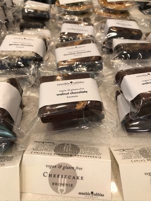 Lots of vegan baked goods at Cup of Joe Coffee Company in Brooklyn