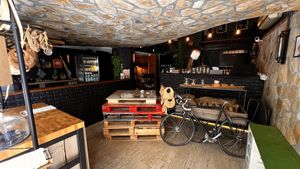 Inside  at Kaaké in Antibes