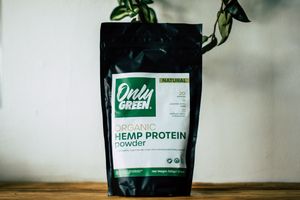 Hemp protein powder at Only Green in Bristol