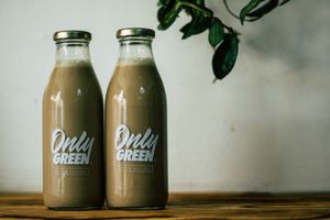 Iced Coffee at Only Green in Bristol