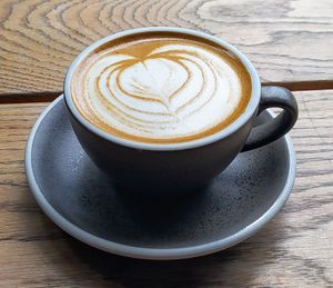 Vegan Oat Cappuccino at Colombia Coffee Roasters in Oxford