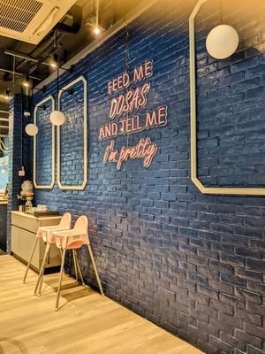 Love this sign!! at Fennel by Komala Vilas in Central Singapore