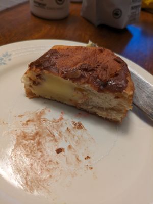 Boston cream at Lindsey's Bakery in Circleville