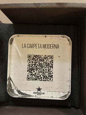 Menu  at La Carpeta Moderna in Vilanova I La Geltru