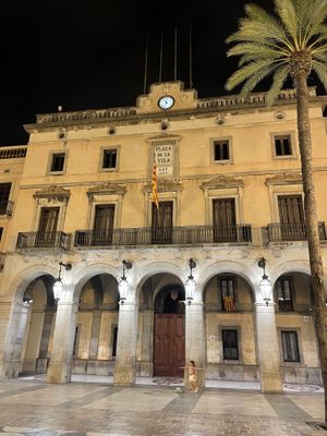 Views from the terrace   at La Carpeta Moderna in Vilanova I La Geltru