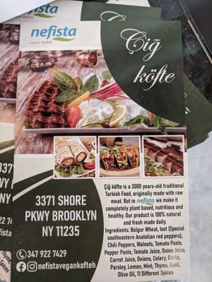 Ingredients at The Blaze Gourmet in Brooklyn