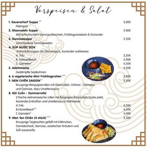 Appetizers 1 (Soups, Rolls) at Fam Nguyen in Ingolstadt