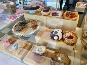 Bakery Case at Just What I Kneaded in Los Angeles