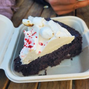 Peppermint cake at Just What I Kneaded in Los Angeles