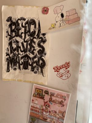 Snoopy and Friends  at Just What I Kneaded in Los Angeles