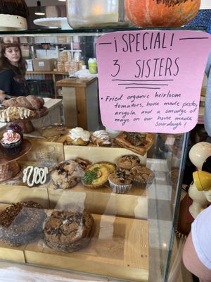 Cabinet Food and Cakes  at Just What I Kneaded in Los Angeles