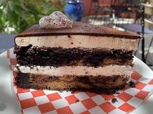 Casual Ganache Layer Cake  at Just What I Kneaded in Los Angeles