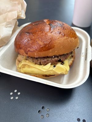 Breakfast sandwich on Brioche   at Just What I Kneaded in Los Angeles