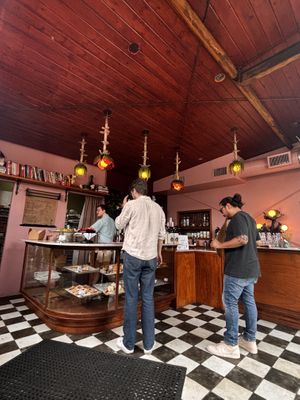 New decor   at Just What I Kneaded in Los Angeles