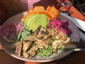 Tofu Protein Bowl   at Just What I Kneaded in Los Angeles