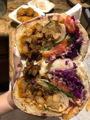 Daikon Love sando at Rollin Roots in San Diego