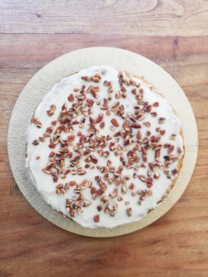 Carrot cake at Cafetería 1987 in San Luis Potosi