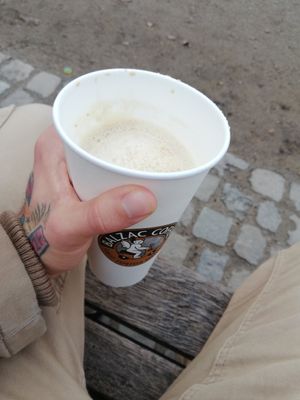 ChaiLatte mit Hafermilch at Espresso House - Scheel-Plessen-Straße in Hamburg