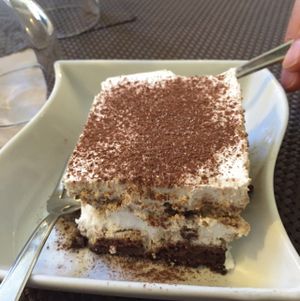 tiramisu at Suribachy in Catania