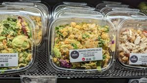 Smashed chickpea salad at Crave Coffee House & Bakery in Kingston