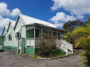 Outside at Vegan Cottage in Bridgetown