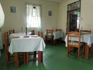 Inside at Vegan Cottage in Bridgetown