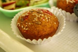 muffin at Vegan Cottage in Bridgetown