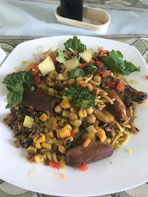 Back again   at Vegan Cottage in Bridgetown