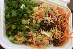 Burnside bowl was fantastic!   at Native Bowl - Food Cart in Portland