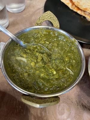 Palak Daal  at Rajdhani Indian in Budapest