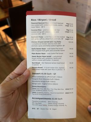   at Spice Odysee Hidden Kitchen in Busselton